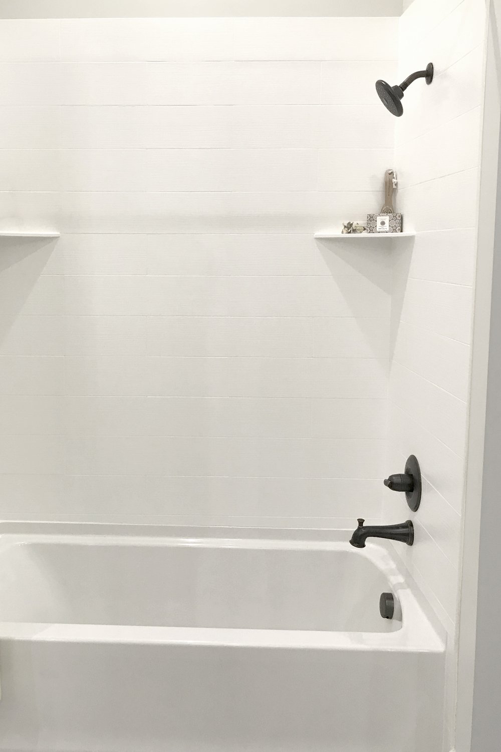 Bath Surround Groutless Tile