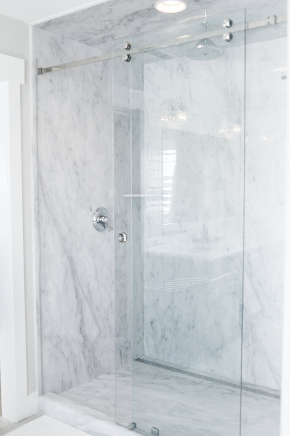 Carerra Shower+Rolling Glass door